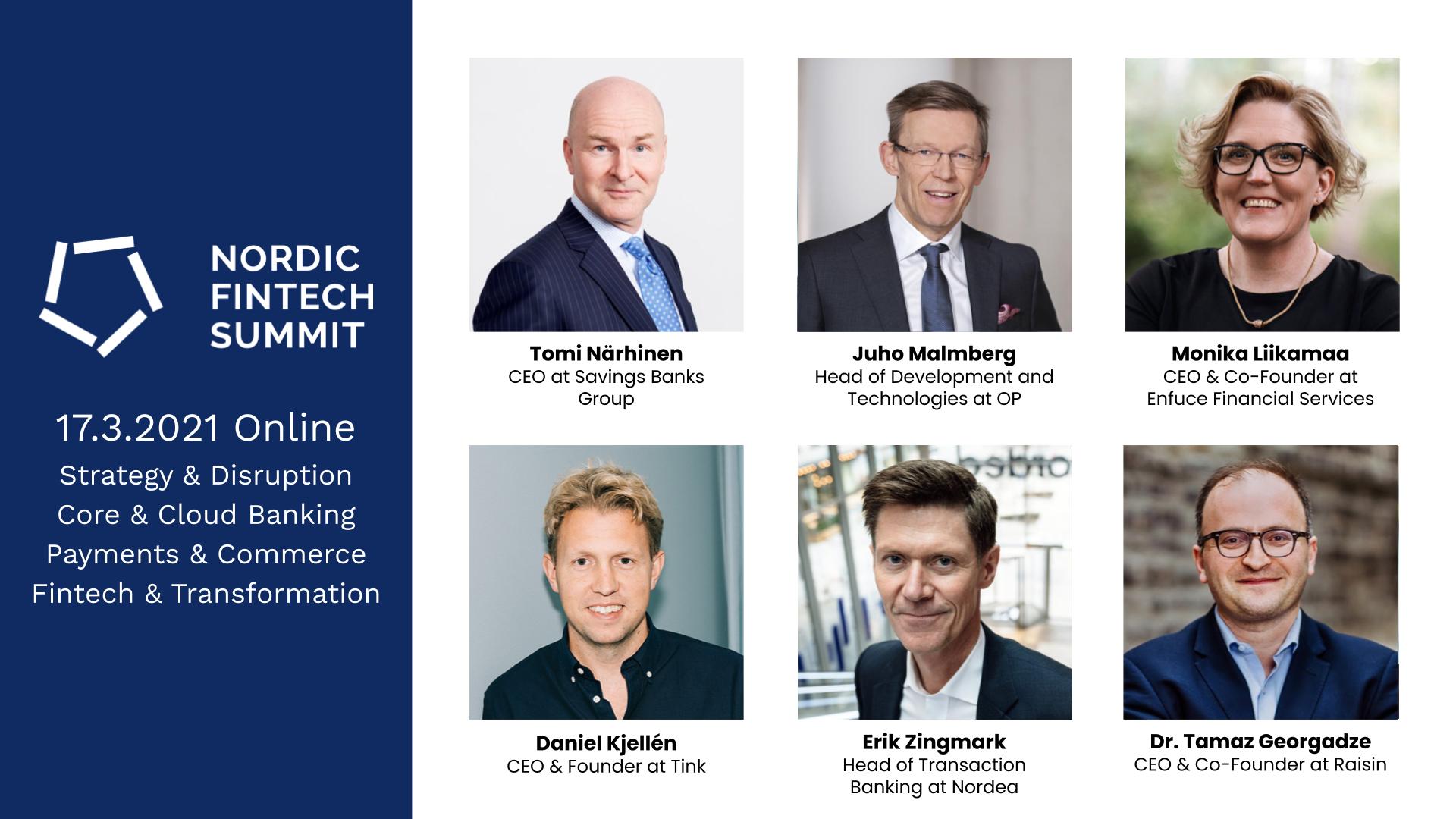Nordic Fintech Summit 2021 | Fintech Farm | Learn and connect